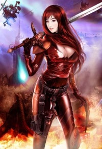 妃戴凤冠美如画